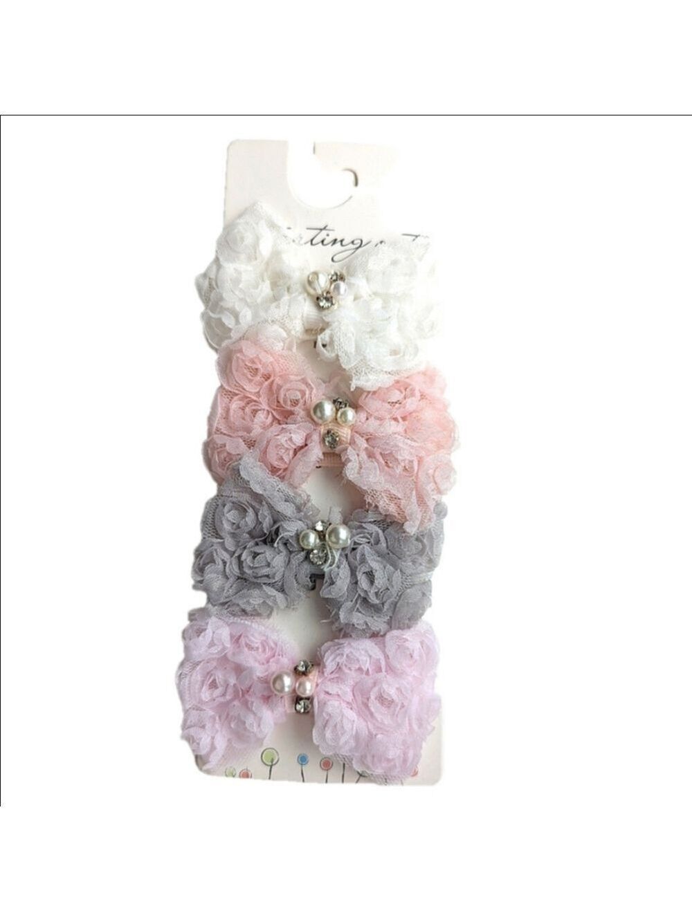 5/$20!!  Starting Out 4 pcs hair clip set